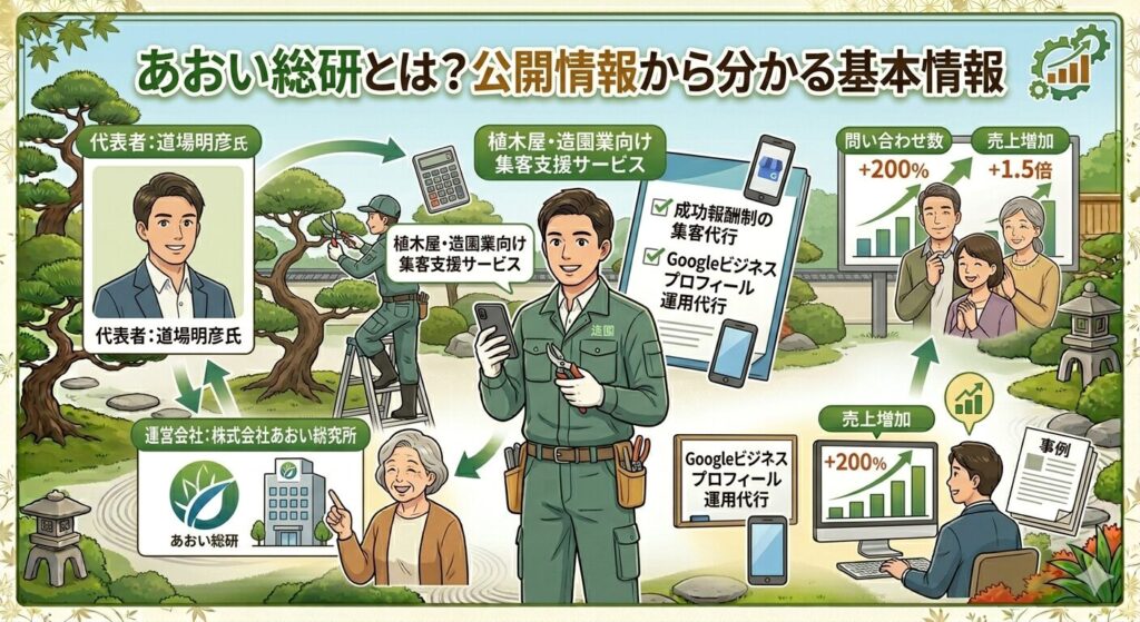 あおい総研とは?公開情報から分かる基本情報
