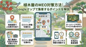 植木屋のMEO対策方法｜Googleマップで集客するポイントを解説