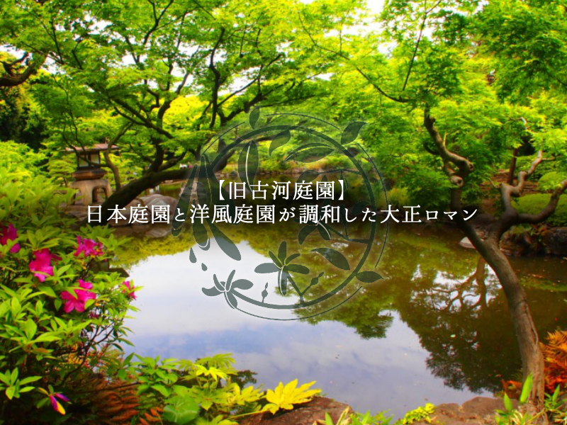 旧古河庭園 日本庭園と洋風庭園が調和した大正ロマン 庭革命