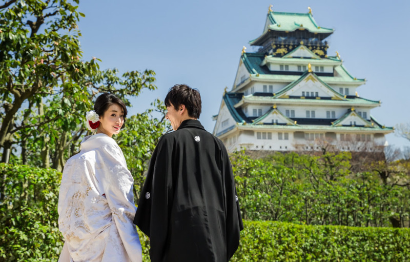大阪城結婚式