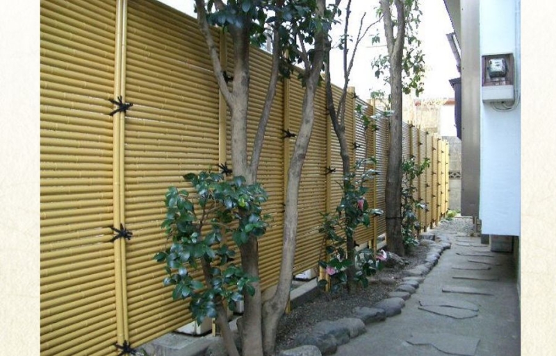 竹垣施工